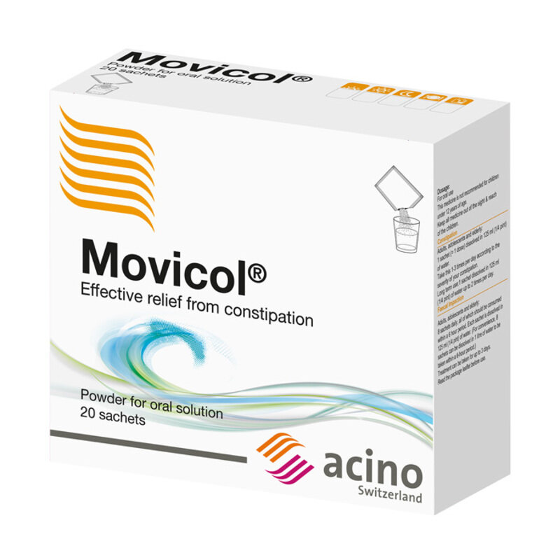 MOVICOL POWDER SACHETS 20'S