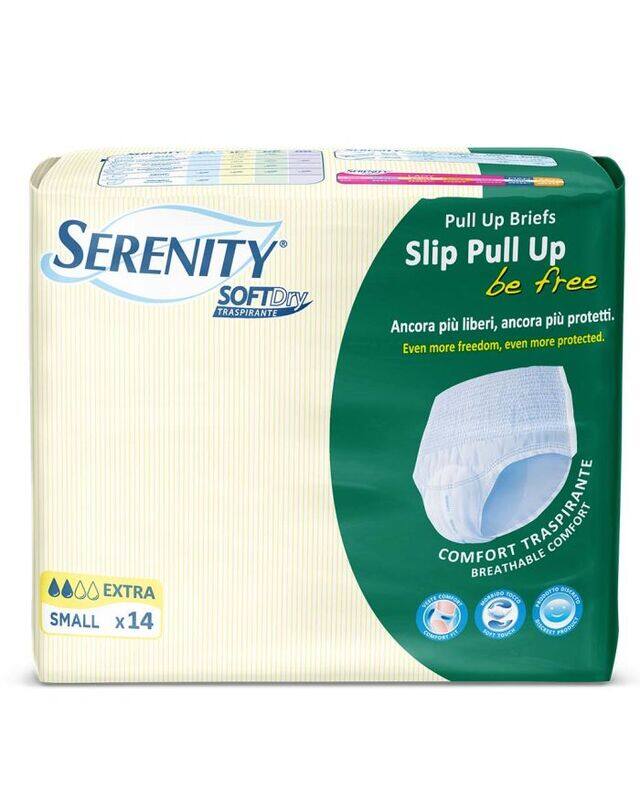 

Serenity Dry Pull Up Briefs X 14S (S)