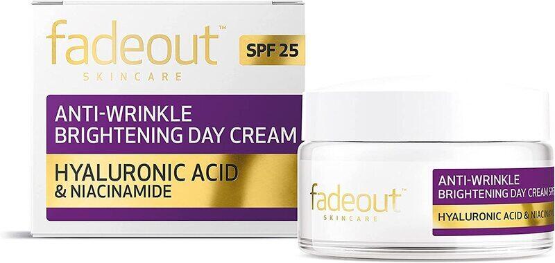 

Fade Out Anti-Wrinkle Brightening Day Cream, 50ml