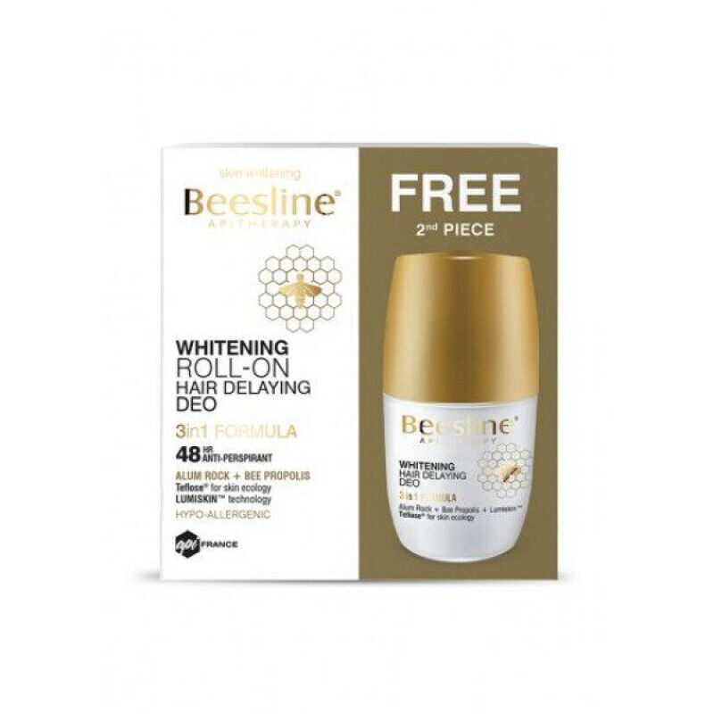 

Beesline Whitening Roll On Hair 3In1 Formula (B1G1) Bl0325P1