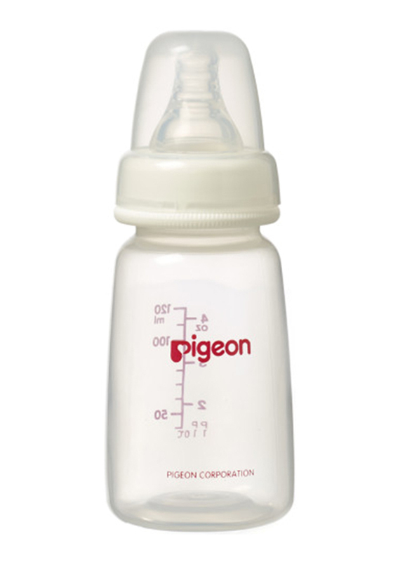 

Pigeon 773 BPA Free Slim Neck Bottle 120ml, Clear