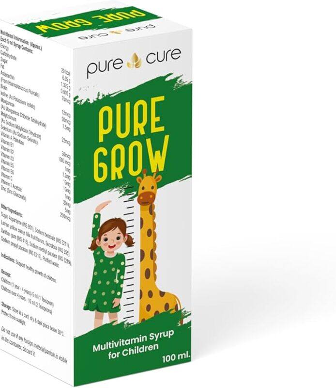 

Pure Cure Pure Grow Syrup 100Ml