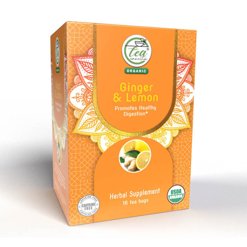 Tea Connection Organic Ginger Tea Bags 16'S