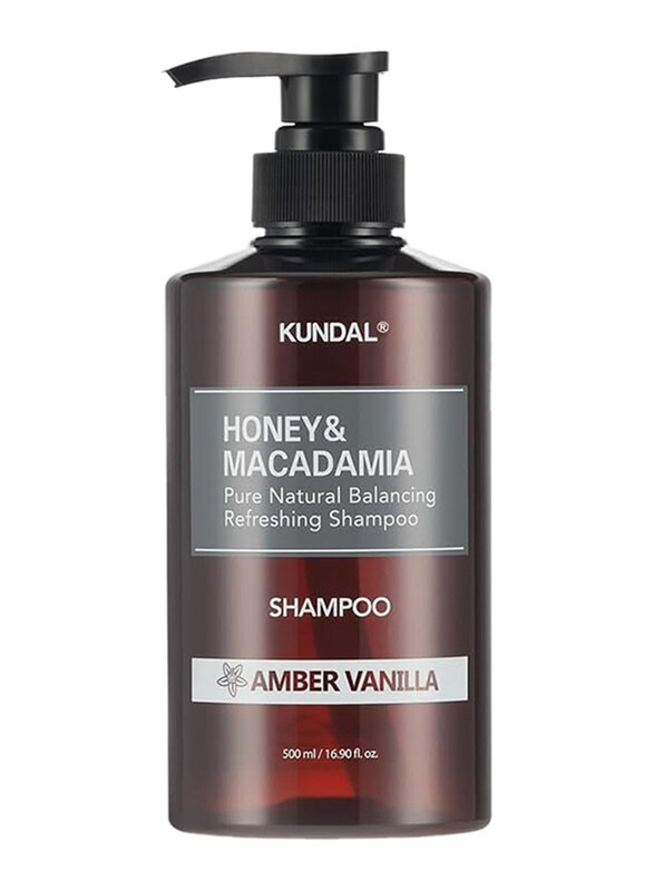 

Kundal Honey & Macadamia Pure Natural Balancing Refreshing Amber Vanilla Shampoo, 500ml