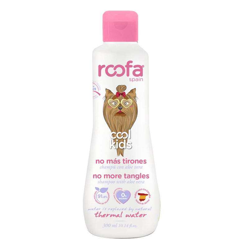 

ROOFA COOL KIDS SHAMPOO NO MORE TANGLES (NATURAL WITH ALOEVERA) 300ML
