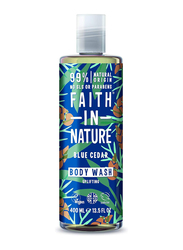 Faith in Nature Blue Cedar Body Wash, 400ml