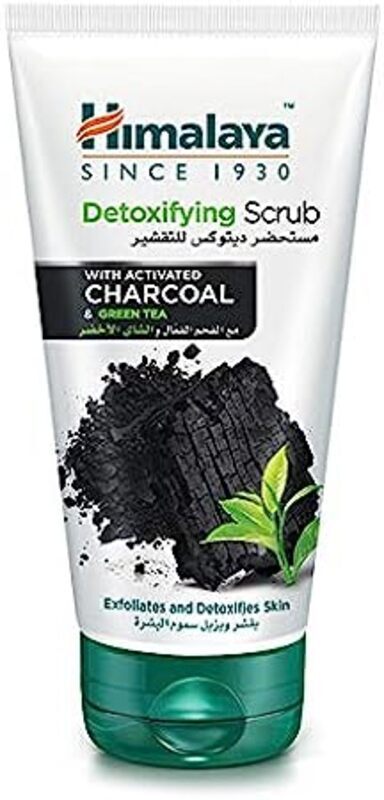 Himalaya Detoxifying Scrub Effectively Exfoliates & Detoxifies Skin, Leaving It Smooth & Clear, 150ml