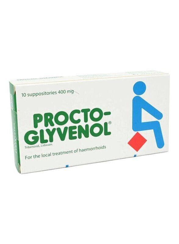 

Novartis Consumer Procto Glyvenol Supp 10S