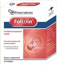 Prescriptives Folwin Dietary Supplements, 30 Softgels