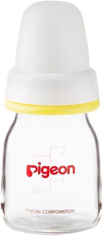 Pigeon Slim Neck Glass Bottle, 50ml, Multicolour