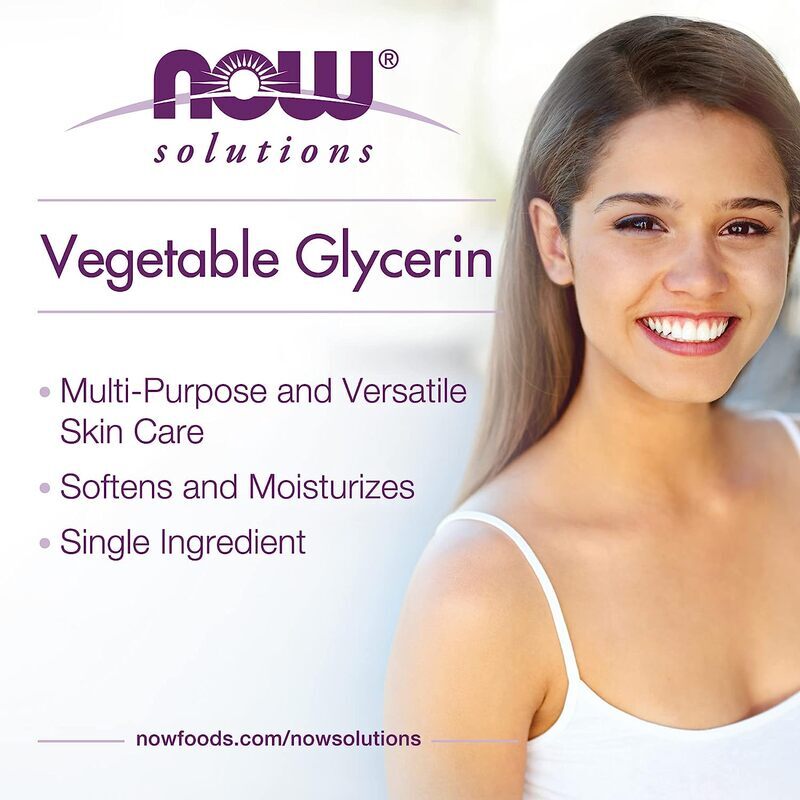 Now Solutions Vegetable Glycerine Oil, 118ml
