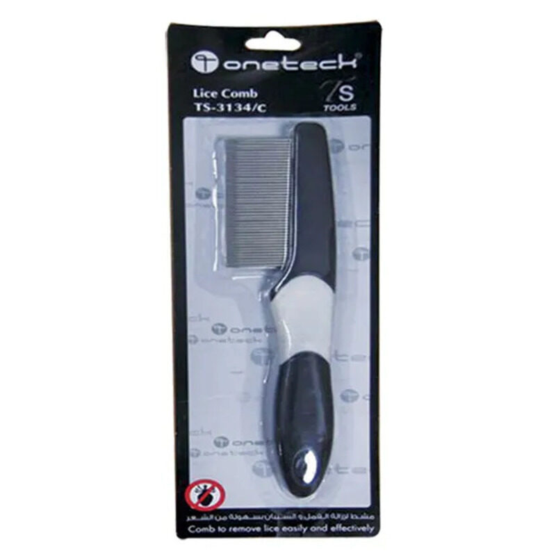 

ONETECH BLACK / WHITE ANTI-LICE COMB 2.5*6 CM