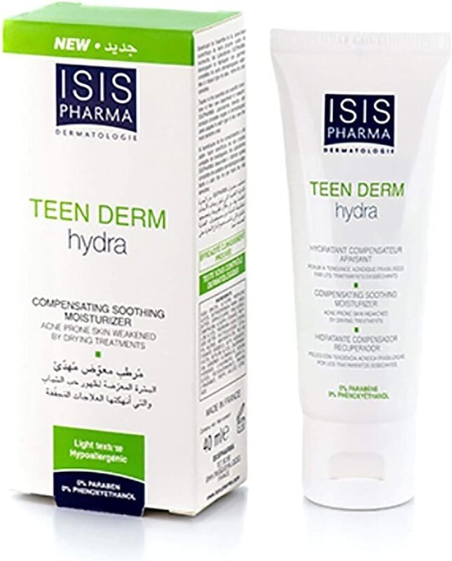 

Isis Pharma Pharma Teen Derm Hydra Compensating Soothing Moisturizer, 40ml