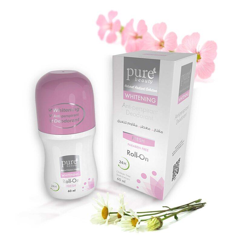 

PURE BEAUTY WHITENING ANTI PERSPIRANT DEODORANT ROLL ON - FRESH 60 ml