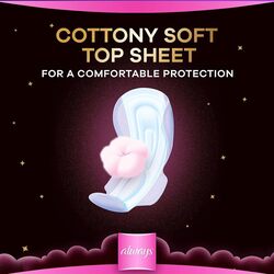 Always Dream Pad Breathable Soft Maxi Thick Night Long with Wings, 20pcs, 96g