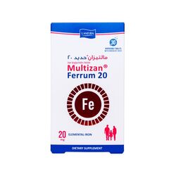 MULTIZAN FERRUM 20MG TAB 30'S