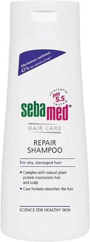 Sebamed Hair Repair Shampoo for Damaged Hair, 200ml