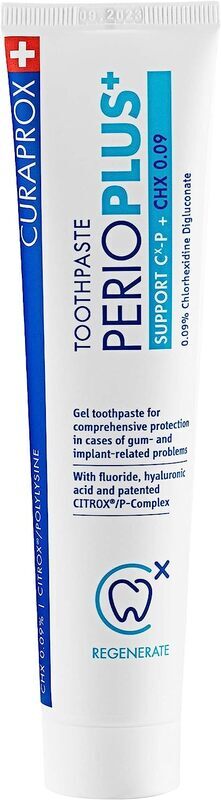 Curaprox Perio Plus+ Support Zahnpasta Toothpaste, 75ml