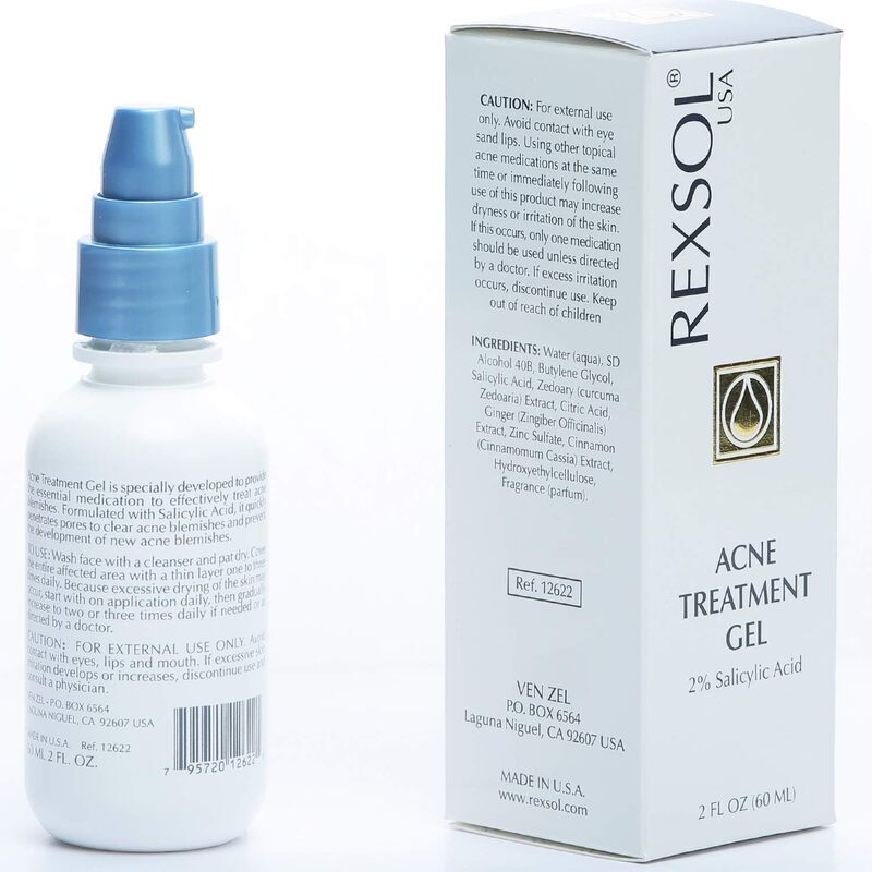 Rexsol Acne Treatment Gel, 60ml