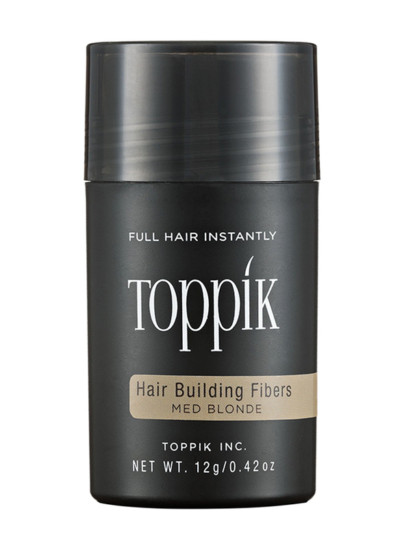 Toppik Hair Building Fibers, 12gm, MED Brown