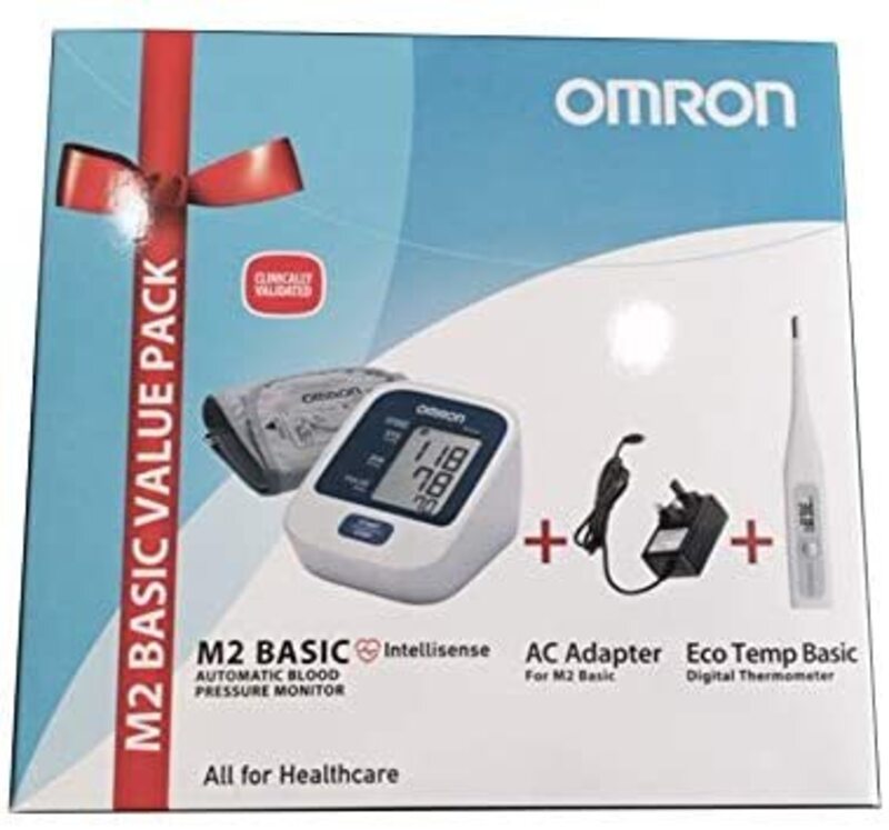 Omron M2 Basic+Ac Adapter+Eco Temp Basic