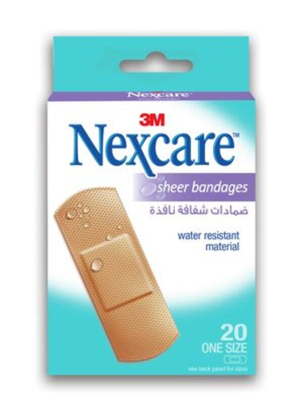 

Nexcare Sheer Bandage 72X25 Mm 20S
