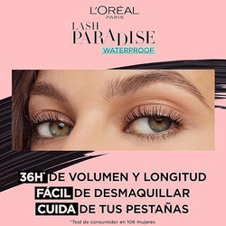 L'Oreal Paris Paradise Waterproof Mascara, 01 Black