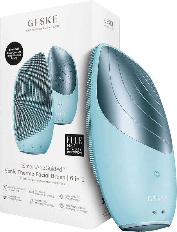 

Geske Sonic Thermo Facial Brush 6 In 1 (Turquoise)