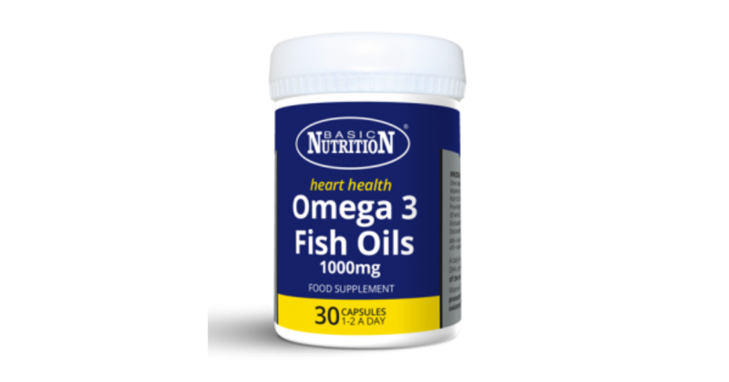 

Basic Nutrition Bn Omega 3 Fish Oils 1000 Mg Caps 30S