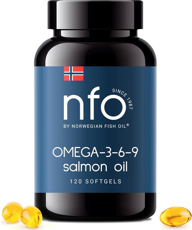 NFO OMEGA 3-6-9 SALMON OIL N120-B