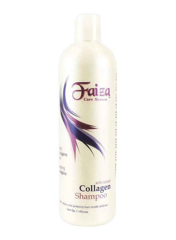 

Faiza Care System With Natural Collagen Shampoo, 473ml