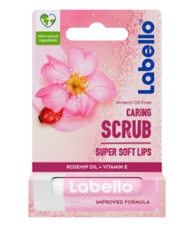 Labello Caring Dcrub Rosehip 5.5 Gm