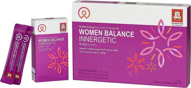 

Cheong Kwan Jang Women Balance Innergetic Jelly Sticks Set, 30 Sticks