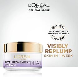 L'oreal Paris Hyaluron Expert Replumping Moistuizing Day Cream with Hyaluronic Acid, 50ML