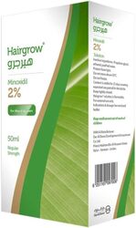 Dar Al Dawa Hairgrow 2% Minoxidil Hair Tonic for All Hair Types, 50ml