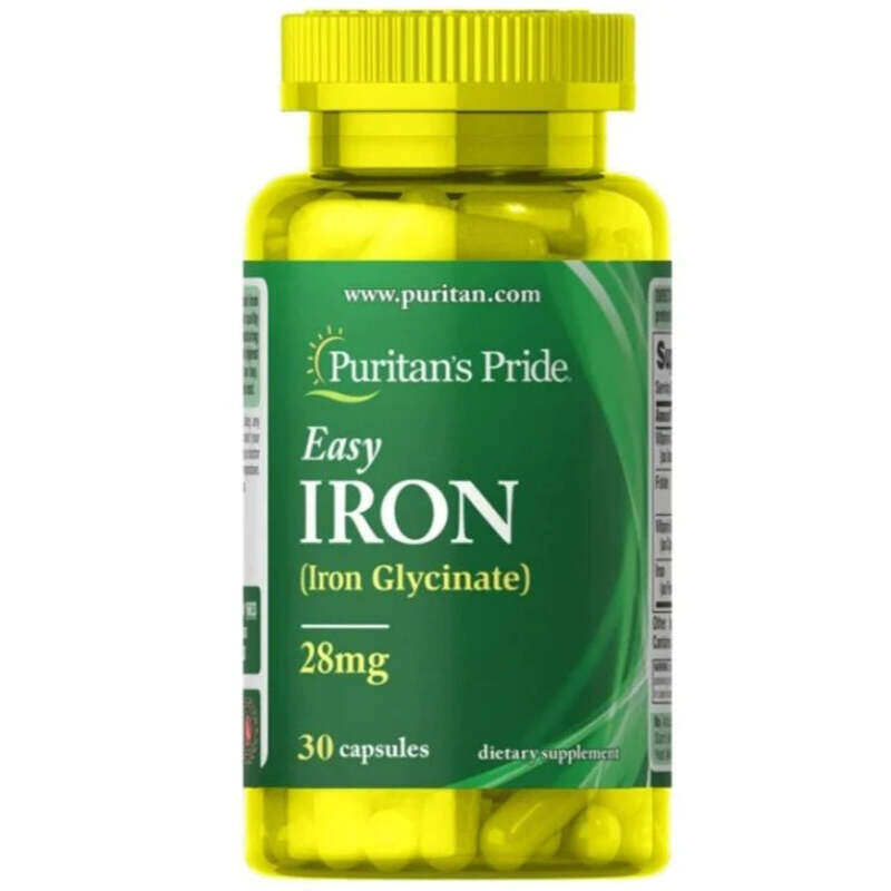 

Puritans Pride Easy Iron 28Mg 30S