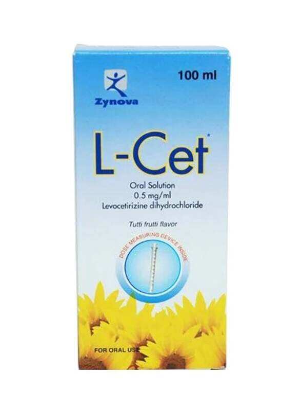 

Zynova L-Cet Oral Solution 100 Ml