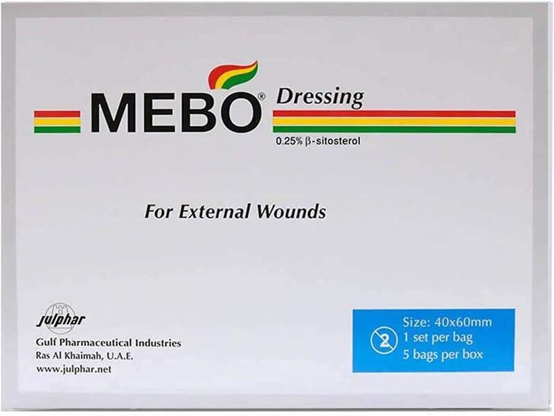Mebo Wounds Dressing, 5 Pieces