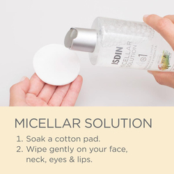 Isdin Face Cleansing Micellar Solution, 400ml