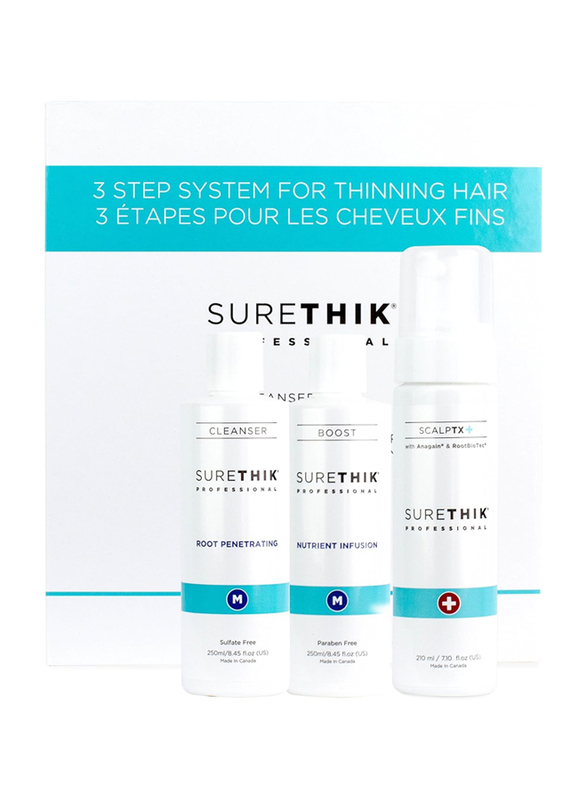 Surethik 3-Step System Hair Loss Treatment Set