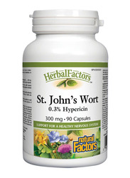 Natural Factors St. John Wort, 300mg, 90 Capsules