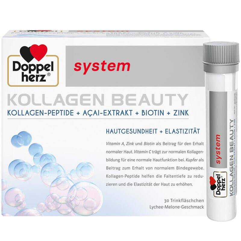 

Doppelherz System Kollagen Beauty Drink Vial 30S