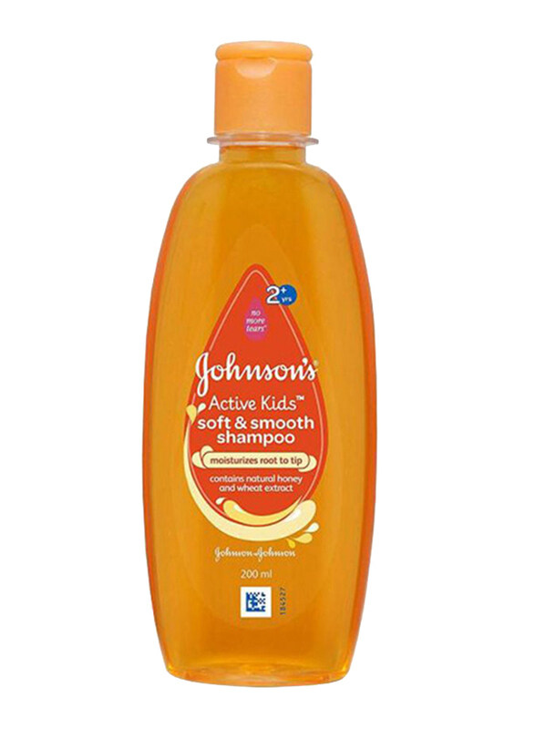 

Johnson & Johnson 200ml Active Kids Soft and Smooth Shampoo