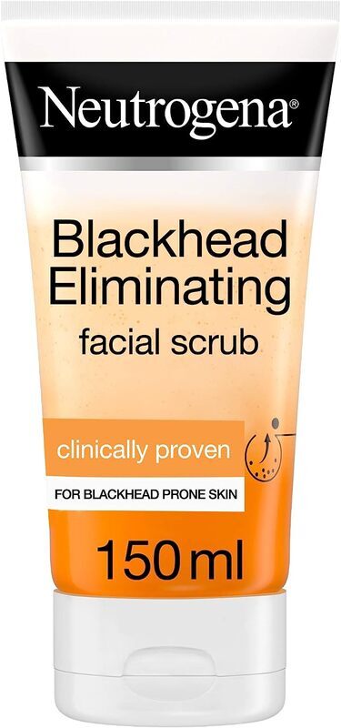 Neutrogena Blackhead Eliminating Facial Scrub With Purifying Salicylic Acid, 150ml