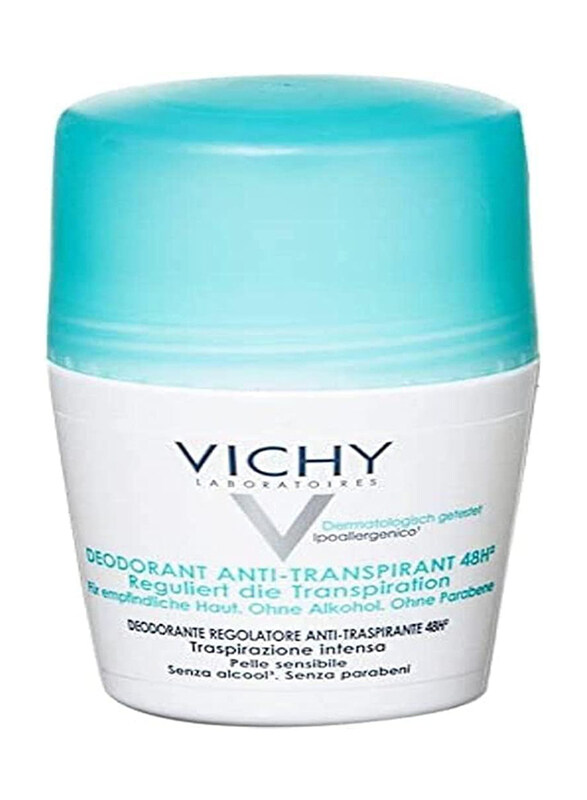 

Vichy 48 Hour Anti-Perspirant Treatment for Sensitive Skin Roll-On, 50ml