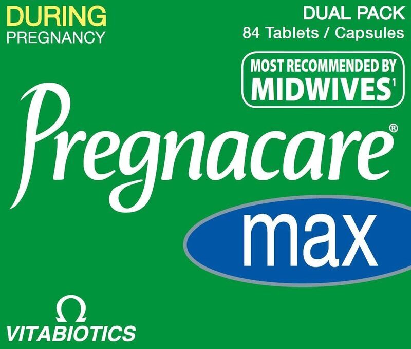 Vitabiotics Pregnacare Max Tablets & Capsules, 84 Capsules