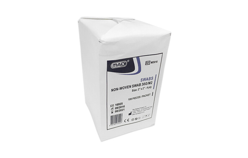 

Max Non Woven Swab 4Ply 2X2