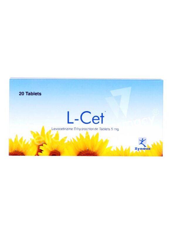 

Oman Pharmaceuticals L-Cet 5Mg 20S