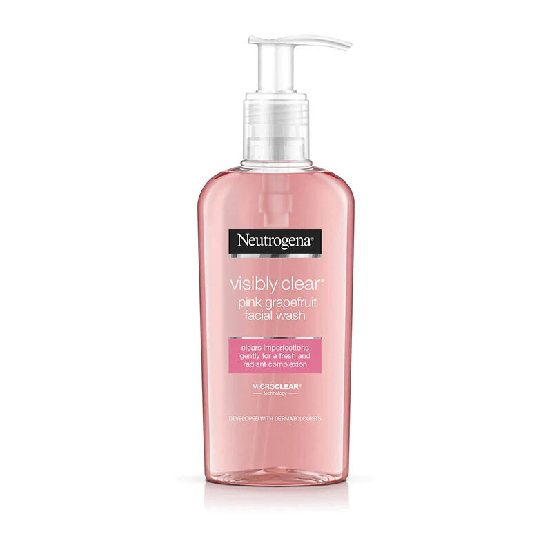 

NEUTROGENA VISIBLY CLEAR FACE WASH PINK GR FRUIT 200ML