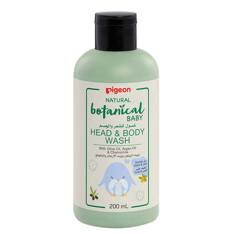 

Pigeon Natural Botanical Baby Head & Body Wash 200Ml